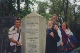 Visita de Juan Valera e amigos a Praga