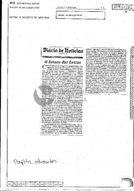 O futuro das Letras
