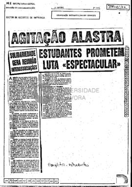 Agitação alastra: Estudantes prometem luta «Espectacular»