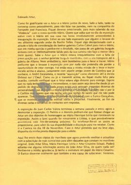 Correspondência de Miguel de Carvalho