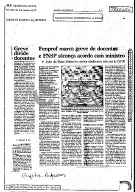 Greve divide docentes: Fenprof marca greve de docentes e FNSP alcança acordo com ministro: Greve ...