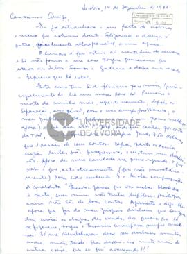 Carta de Humberto de Castro