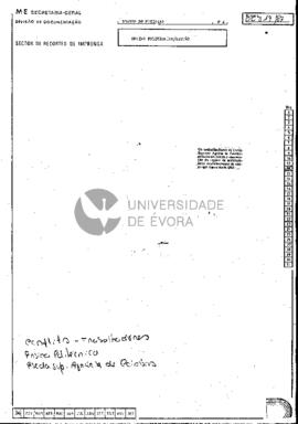 Os trabalhadores da Escola Superior Agrária de Coimbra
