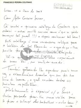 Carta de Francisco Pereira Coutinho