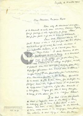 Correspondência de Aude Jessemin Bouvier