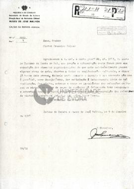 Carta do Museu de José Malhoa