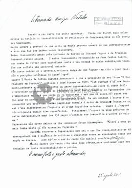 Correspondência de Natalia Fernández Segarra