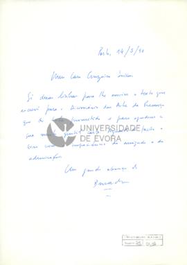 Carta de Bernardo Pinto de Almeida