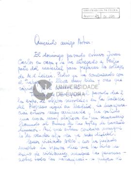 Correspondência de Manolo R. Mateos