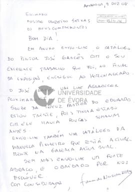 Carta de Fernando Nascimento