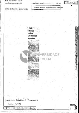 Vigila estudantil no Porto por substituição de professor