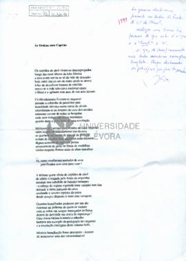 Correspondência de José Correia da Silva