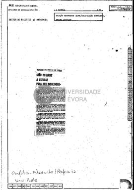 «Não estamos a estudar para ser insultados»