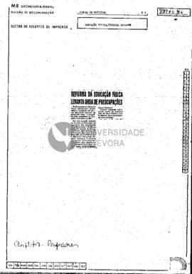 Reforma da Educação Física levanta onda de preocupações