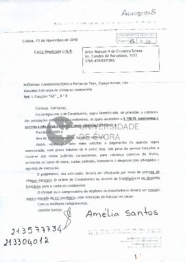 Carta de "AdvogadaS"