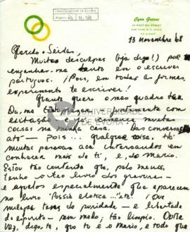 Carta de Cyra Greene