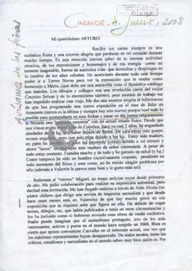 Correspondência de Juan Carlos Valera