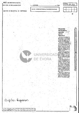 Docentes do Superior apoiam greve nacional