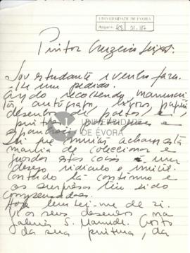 Carta de José Manoel