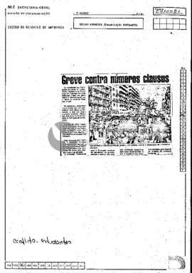 Greve contra números clausus