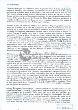 Correspondência de Miguel de Carvalho