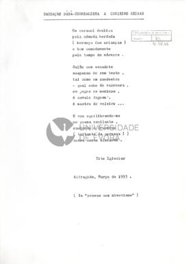 Correspondência de Tito Iglesias