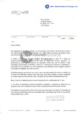 Carta da EDP - Electricidade de Portugal, S.A.