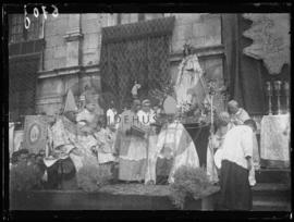 Os prelados durante a Missa Campal